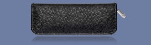 ETUI SKÓRZANE PELIKAN CZARNE SKÓRA LICOWA