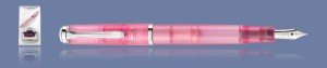 ZESTAW PIÓRO WIECZNE PELIKAN CLASSIC M205 ROSE QUARTZ + ATRAMENT EDELSTEIN ROSE QUARTZ | STALÓWKA B