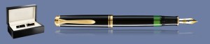 PIÓRO WIECZNE PELIKAN SOUVERAN M800 CZARNE + WOOD BOX BLACK | STALÓWKA B