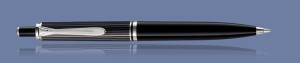 DŁUGOPIS PELIKAN SOUVERAN K405 CZARNO-SZARO-SREBRNY