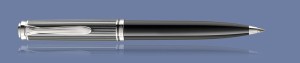 DŁUGOPIS PELIKAN SOUVERAN K605 CZARNO-SZARO-SREBRNY
