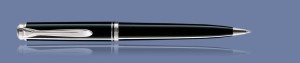 DŁUGOPIS PELIKAN SOUVERAN K805 CZARNO-SREBRNY