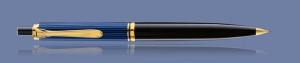 OŁÓWEK PELIKAN SOUVERAN D400 CZARNO-NIEBIESKI